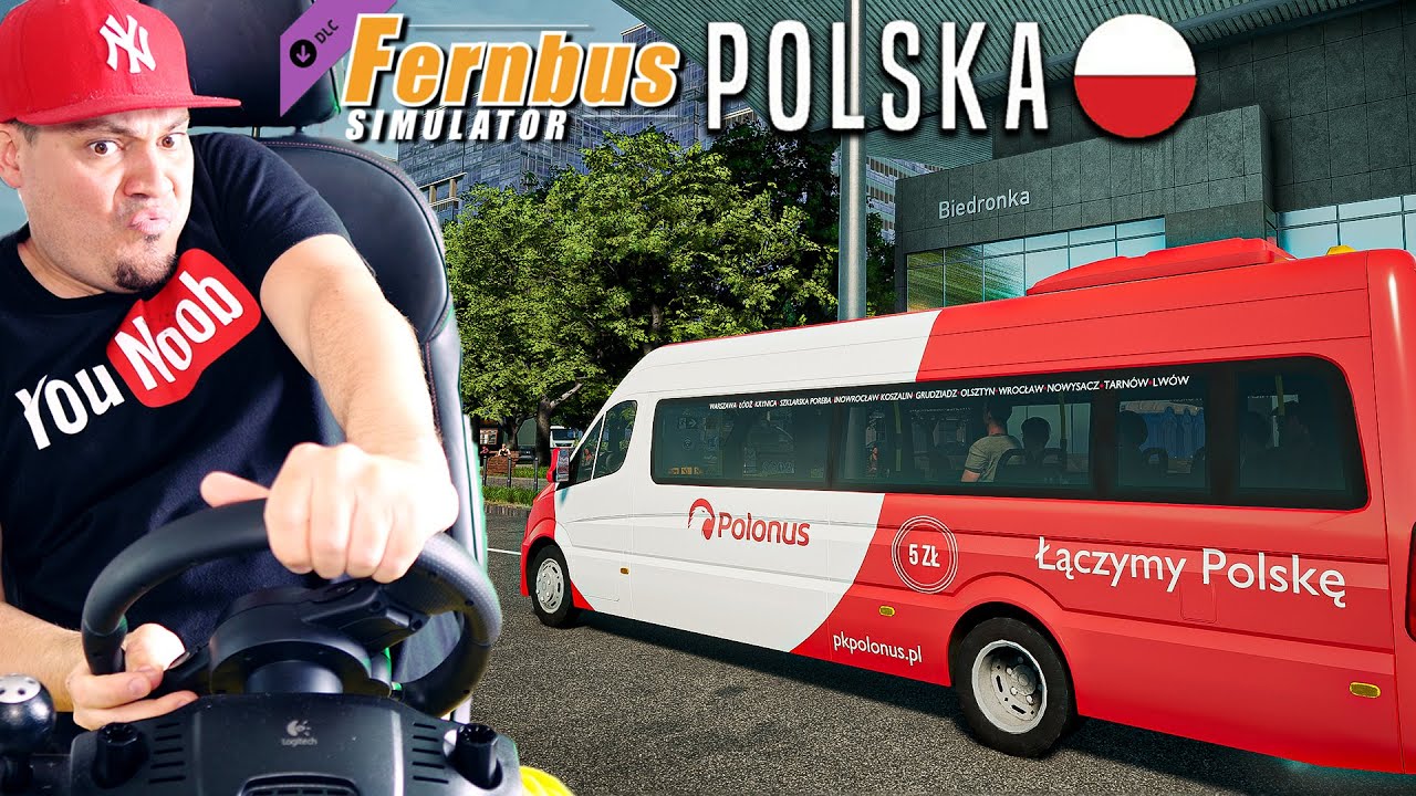 Jadę do BIAŁEGOSTOKU! *po drodzę zakupy w BIEDRONCE* 🚌 Fernbus Simulator POLSKA