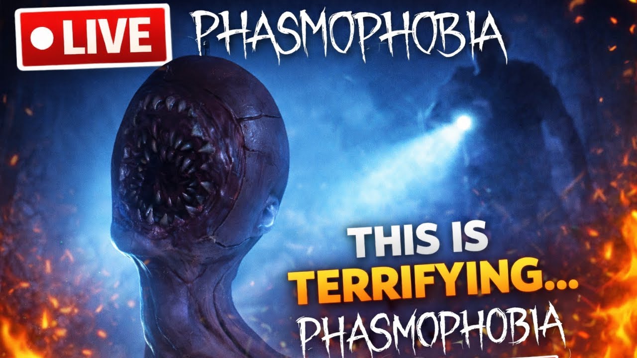 PHASMOPHOBIA 😱 | THIS IS TERRIFYING…SHORT (LIVE)