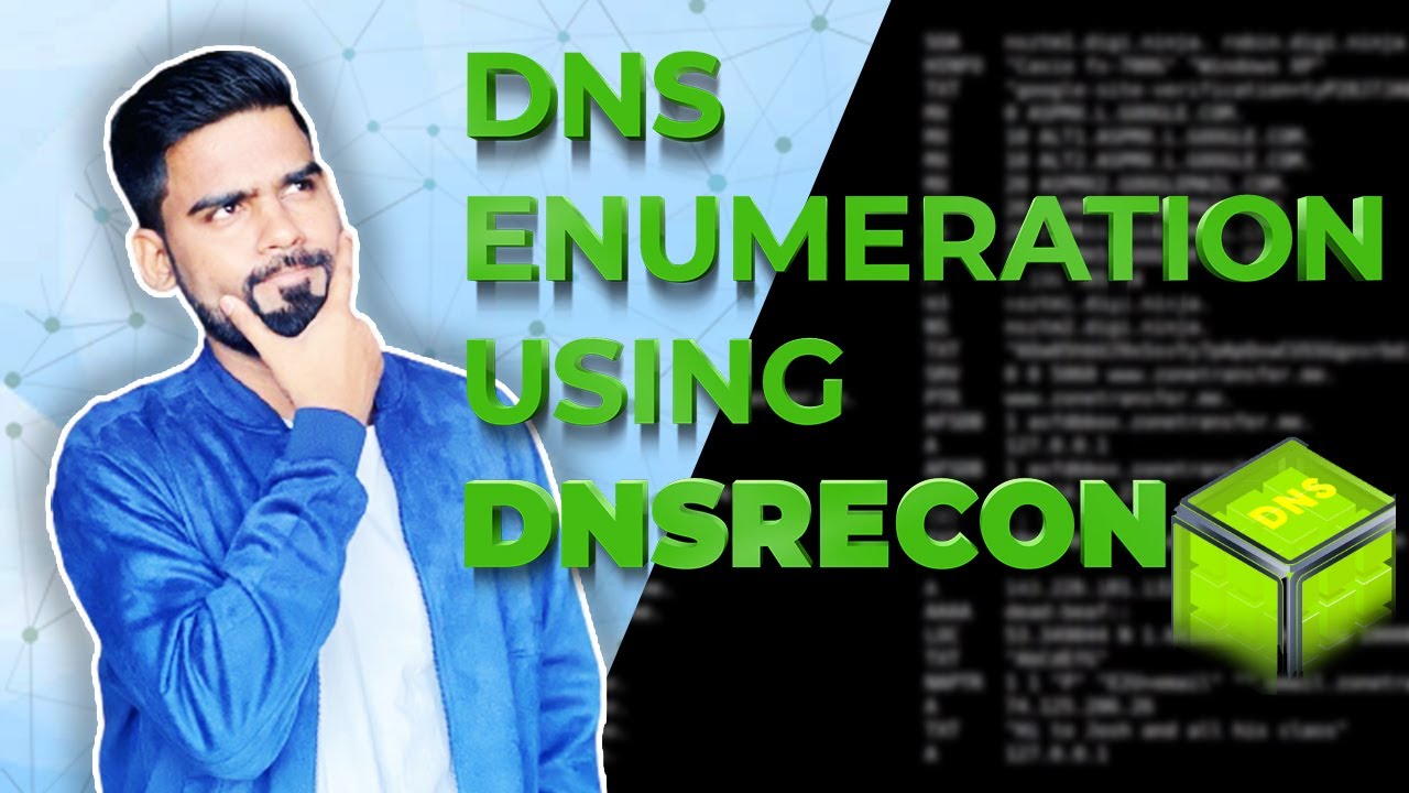 Перечисление DNS с помощью DNSRecon | Инструмент для перечисления DNS с открытым исходным кодом |...