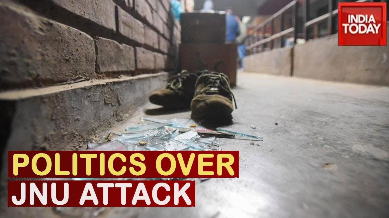 Political War Erupts Over Masked Mob Attack In JNU Campus