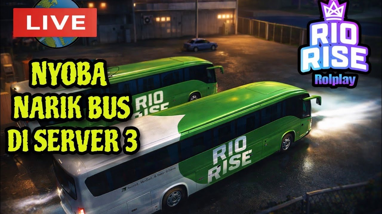 KERJA SUPIR BUS DI MAPS BARU APA BEDANYA? RIORISE GAMEPLAY