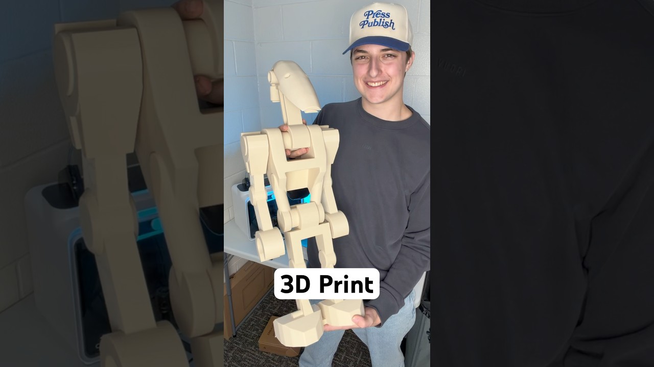 Giant LEGO Battle Droid 3D Print - Star Wars