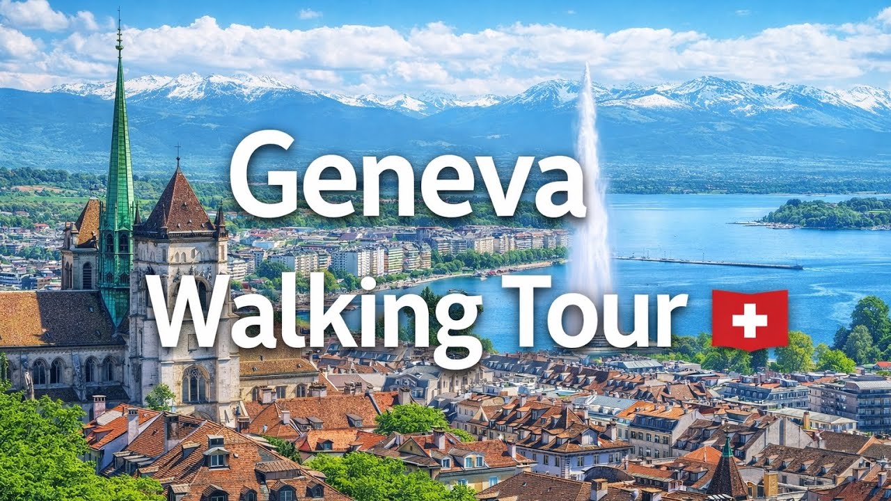 Walking in Geneva 🇨🇭 | Switzerland’s Most Elegant City 