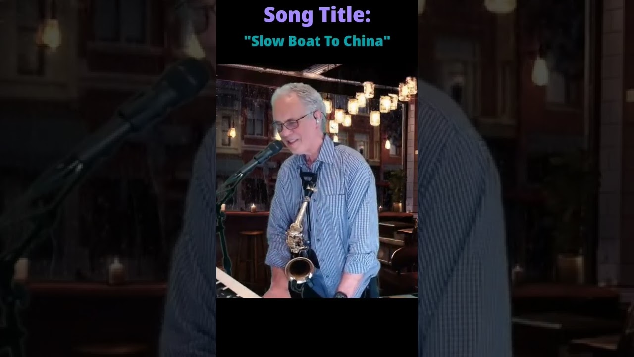 Slow Boat To China #jazz #smoothjazz #livejazz #sax #keyboard #flugelhorn#trombone #twitch #music
