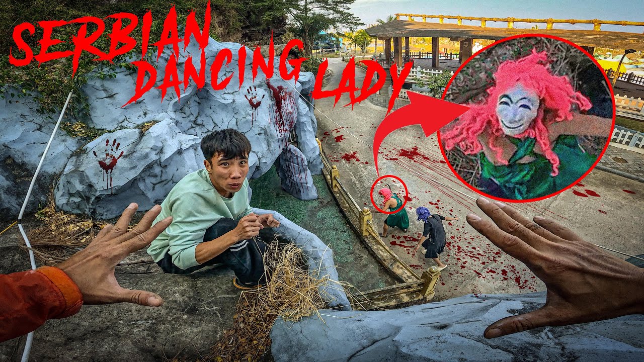 ESCAPING SERBIAN DANCING LADY  60.0 | Parkour Pov Horror Film | By B2F Viet Nam