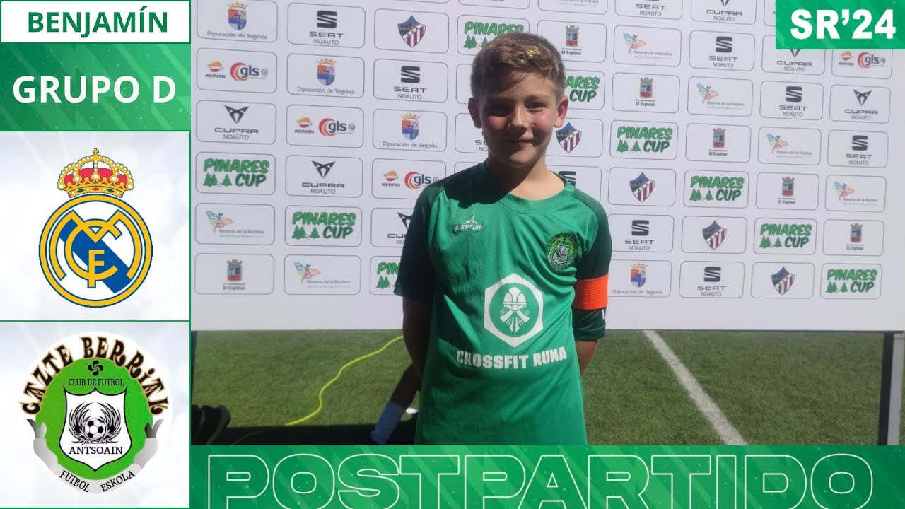 POST | Real Madrid 5-0 Gazte Berriak | Benjamín | Grupo D