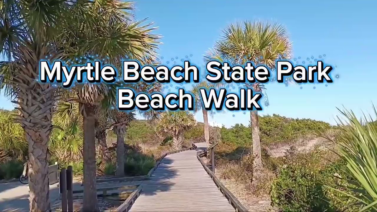 Myrtle Beach State Park #beachwalk 