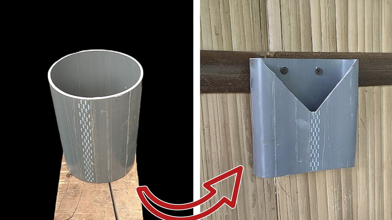 Crazy Idea of ​​a Veteran Craftsman from Used PVC Pipes