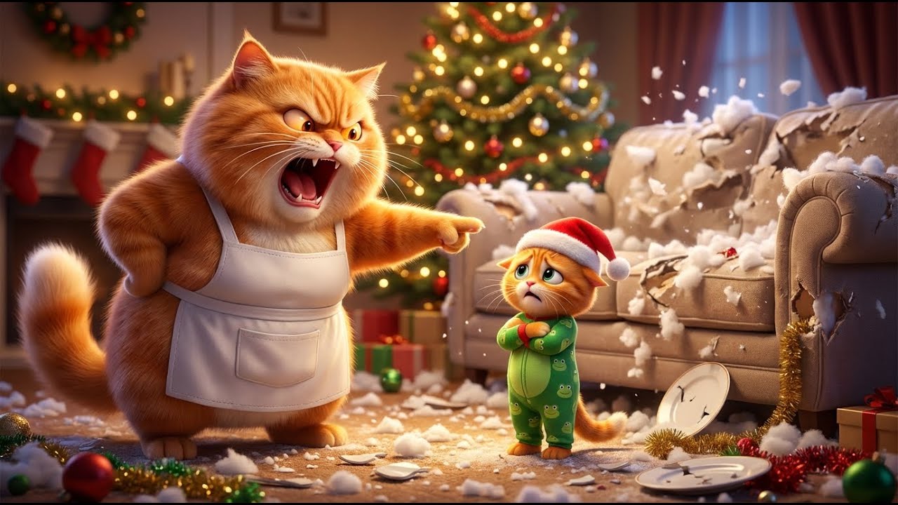 When the Ginger Kitten Ruins the Sofa 🛋️😿 | A Heartwarming Lesson