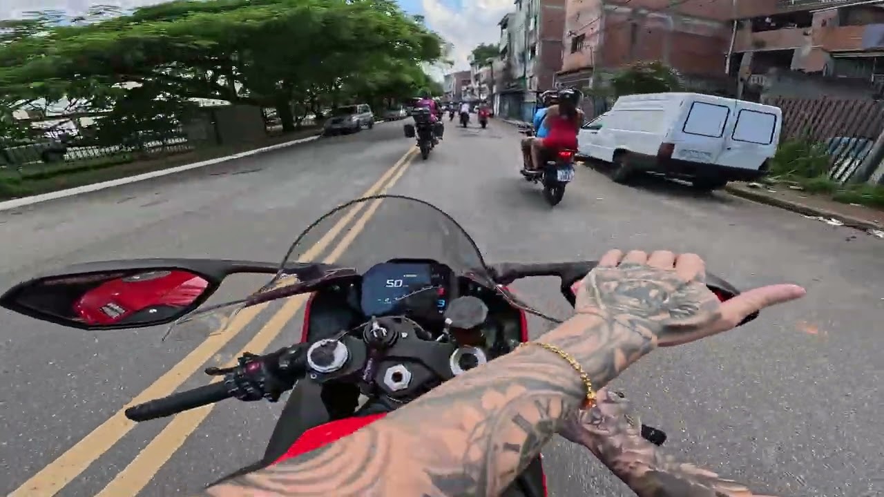 PIÃO DE S1000RR DERRUB4NDO A QUEBR4DA