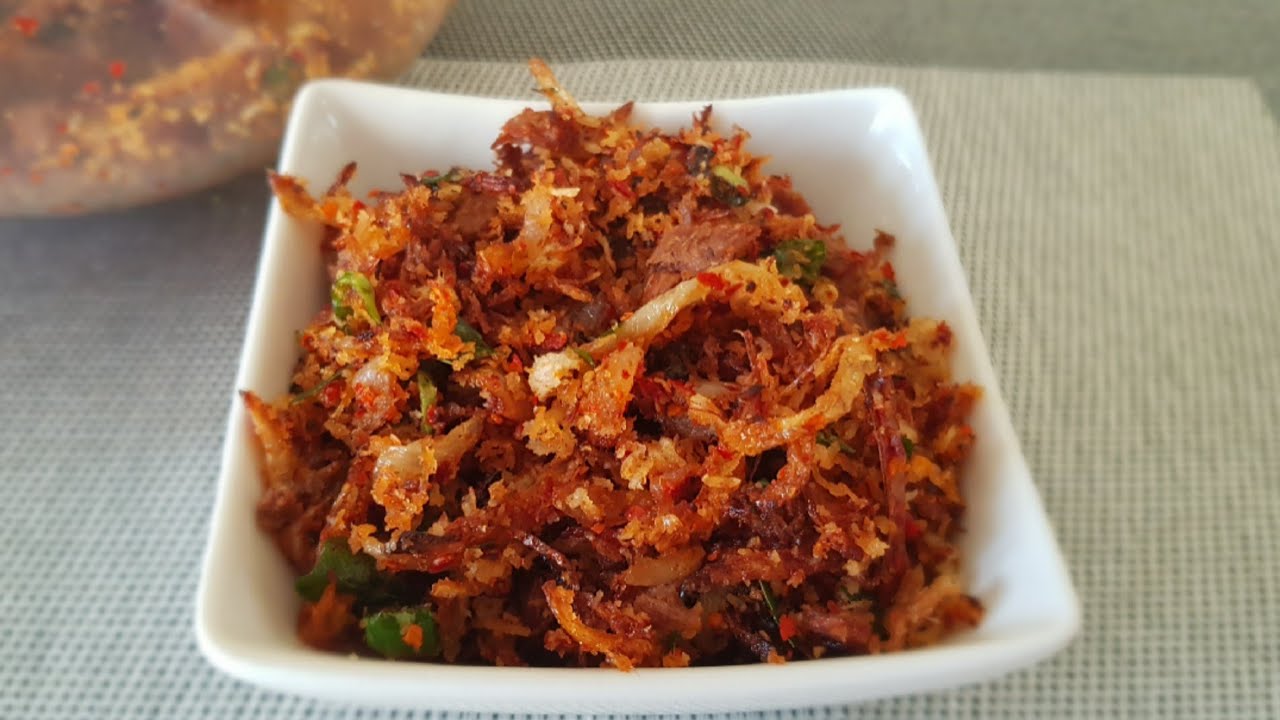 Tuna Sambol In Sri Lankan Style | Delicious Sambol 😋| Rozi's Taste & Art