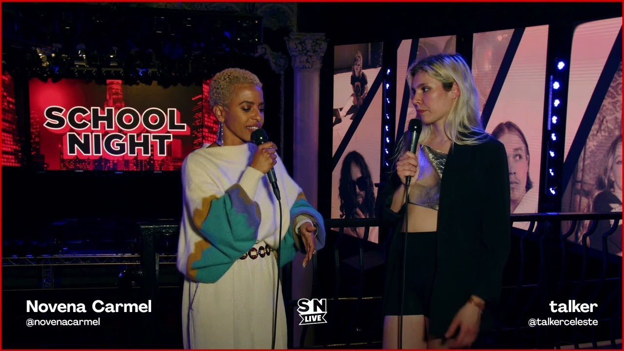 talker Interview | Novena Carmel | School Night Concert