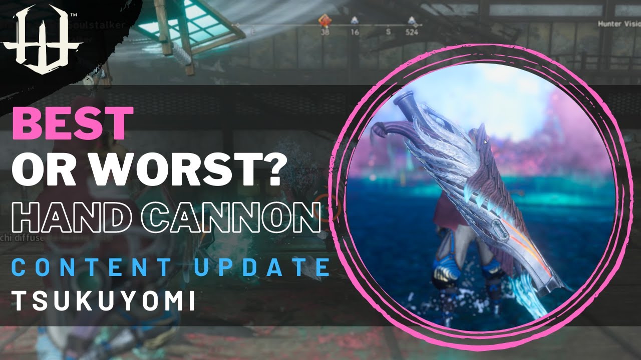 Wild hearts - Glider Hand Cannon build - Best or Worst? (Clear night hand cannon - Tsukuyomi update)