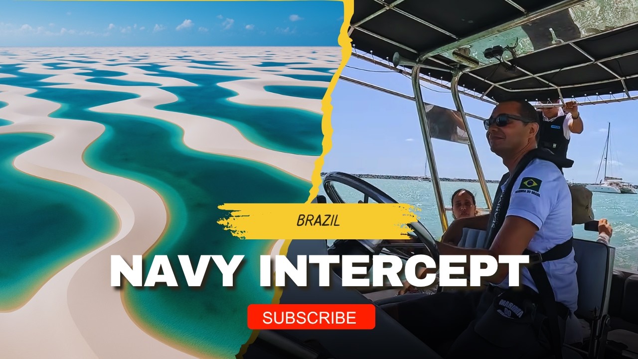 Эпизод 133 - TCHAU Бразилия 🇧🇷 | Перехват ВМС, дикая рыбалка и наш последний прибрежный проход