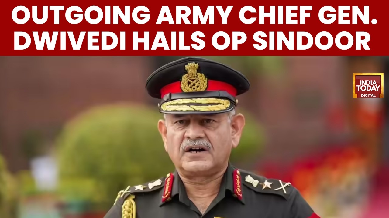 Army Chief Gen. Upendra Dwivedi Hails Operation Sindoor, Calls It India's 'New Normal'