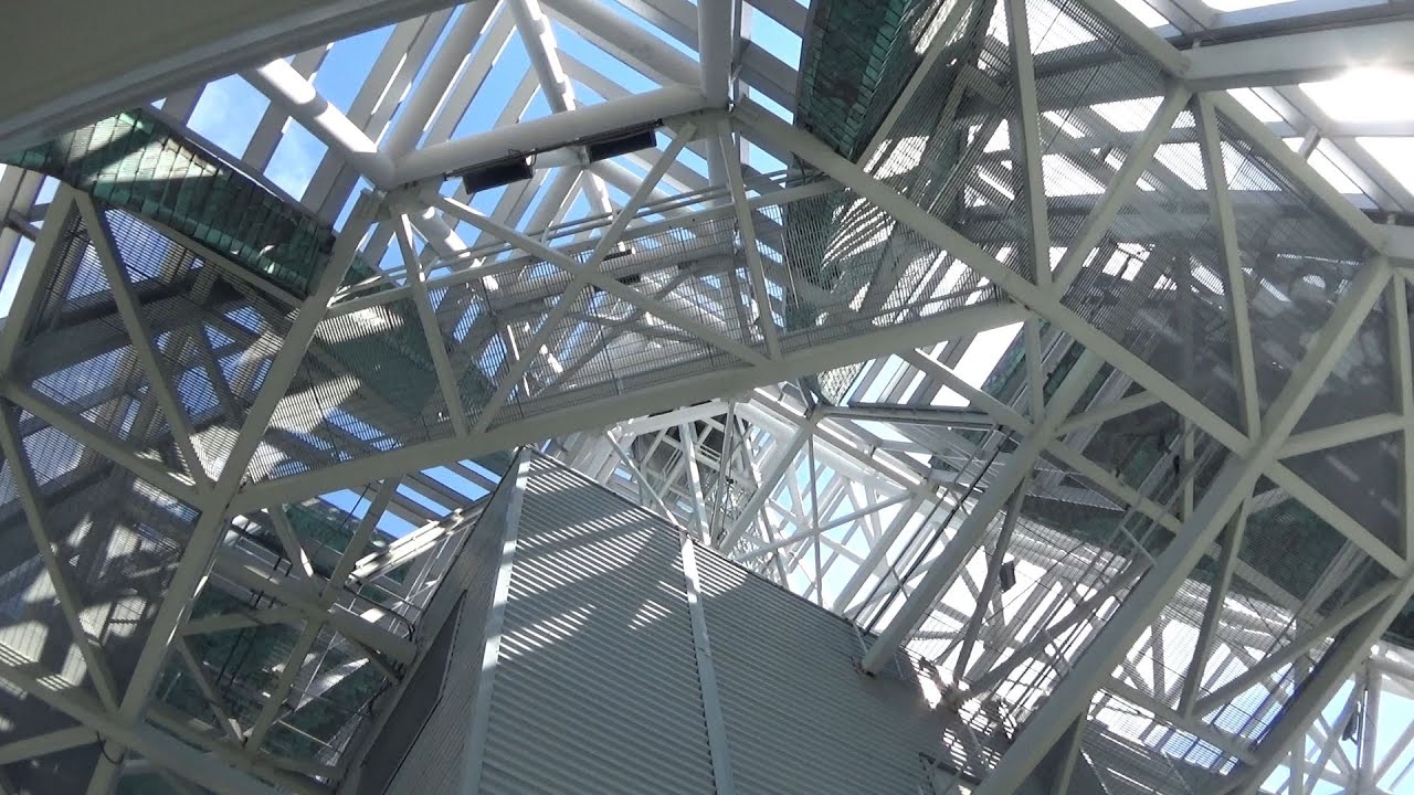 Walking on the roof of Alabama's tallest building - RSA Battle House Tower, Mobile, AL