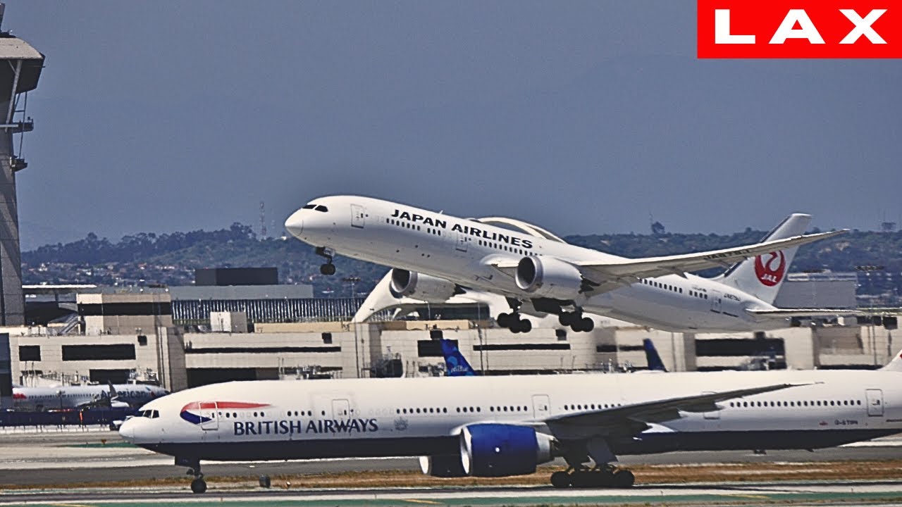 LAX | Plane Spotting Amazing Departures #avgeek #aviationlovers #airport