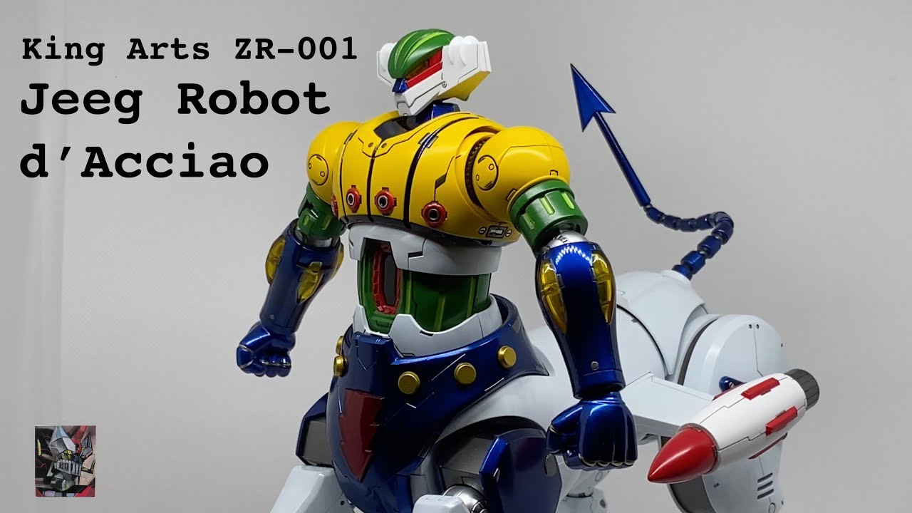 King Arts Jeeg Robot d'Acciaio (ZR-001 Kotetsu Jeeg): Tutta la verità.