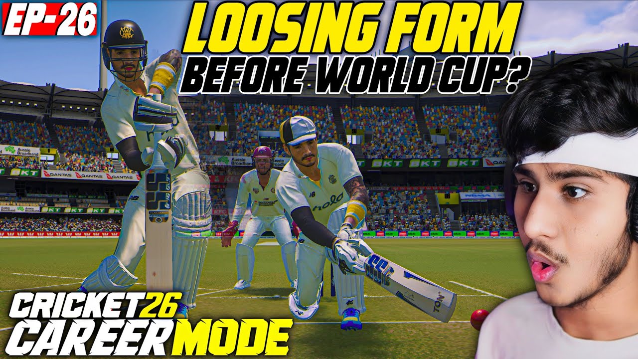 CRICKET 26 | CAREER MODE #26 | FIRST CLASS DEBUT BEFORE ODI WORLDCUP