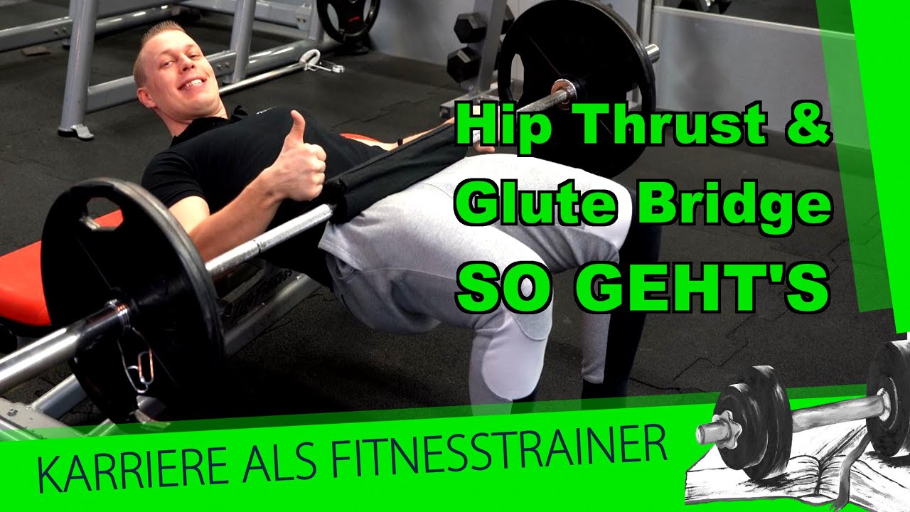 5 Hinge Übungen | Hip Thrust & Glute Bridge richtig ausführen + Variationsmöglichkeiten