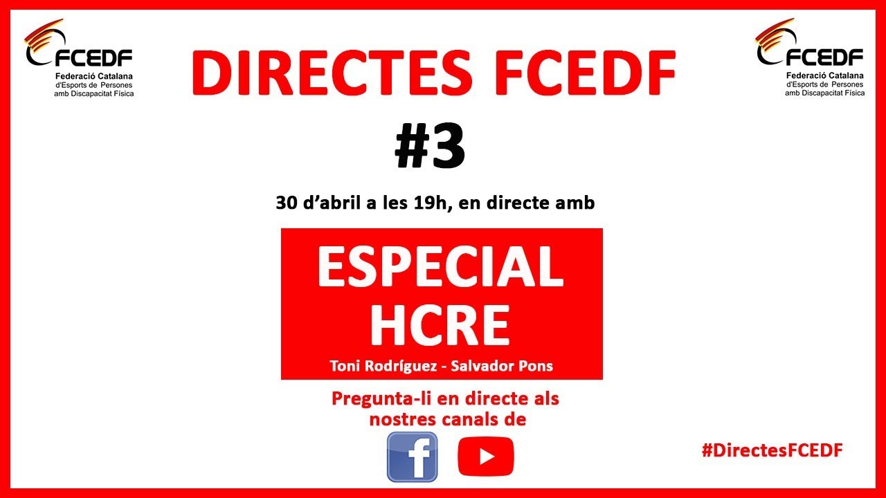 Directes FCEDF #3 - Especial HCRE