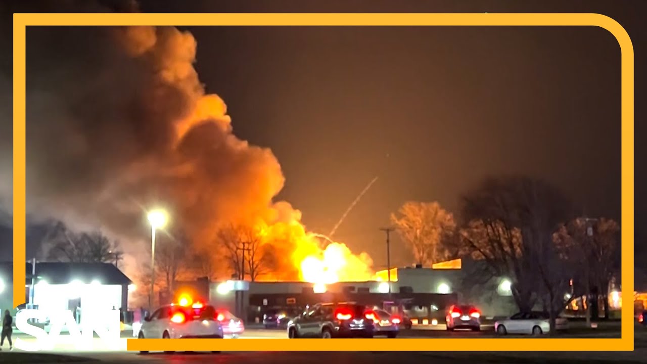 Industrial fire causes massive, deadly explosions in Michigan