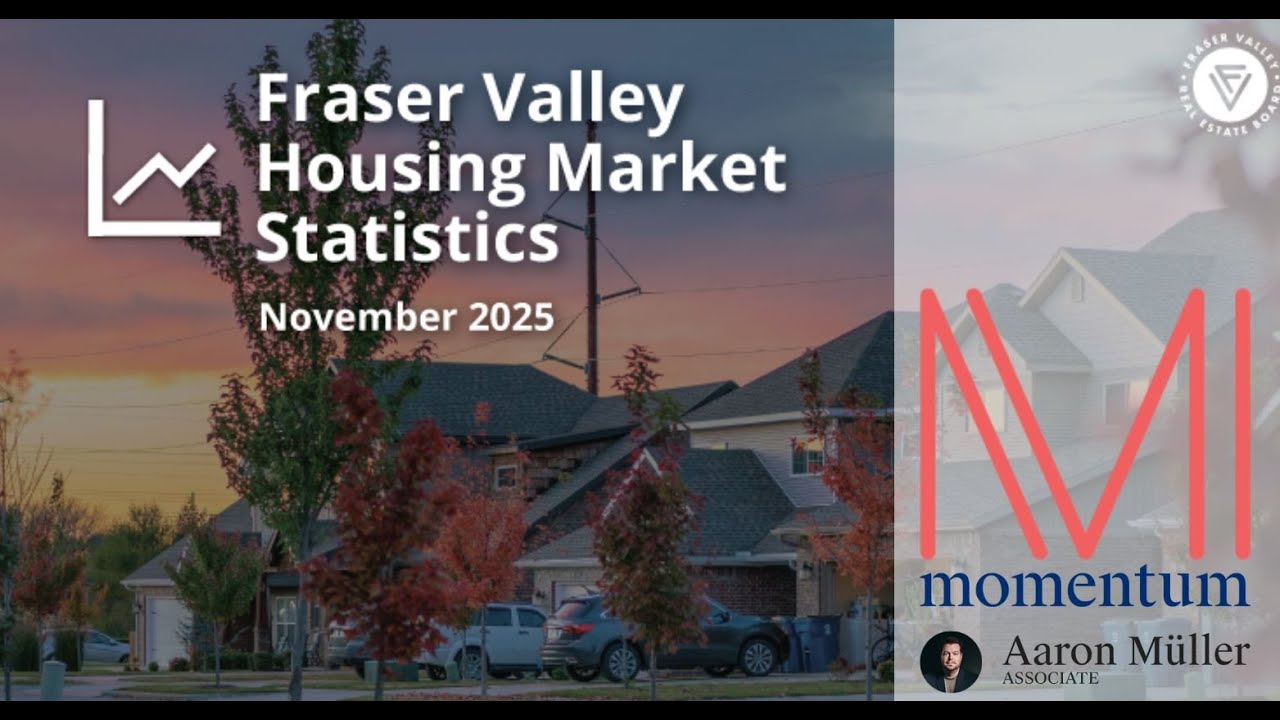 November 2025 Housing Update: Fraser Valley Sales Dip Again