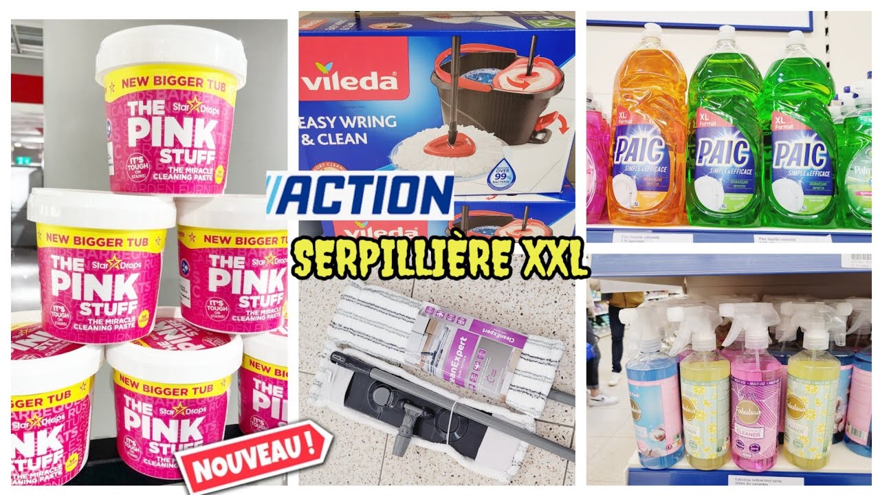 ACTION🧽100% PRODUIT MÉNAGER 13.02.23 #actionfrance #arrivagesaction #action #bonsplans #thepinkstuff