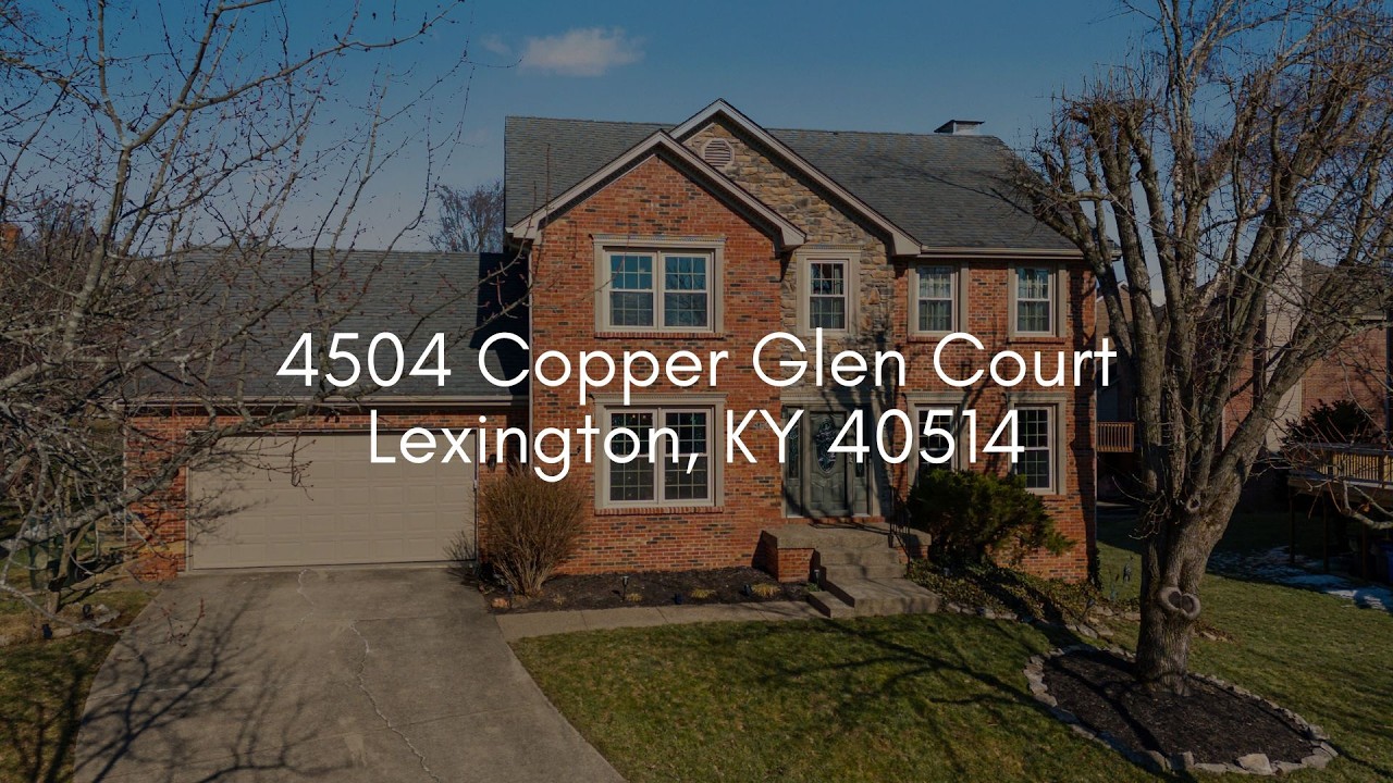 Lexington KY Family Home | Copperfield Neighborhood | 4504 Copper Glen Ct