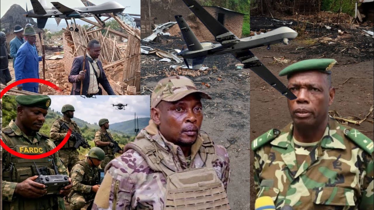 DRONES ZA M23 ZIRASHE INGABO Z'ABARUNDI NYISHI ZIRAPFUYE/MASISI BYAKAZE, BISHUBIJE IBICE BYINSHI