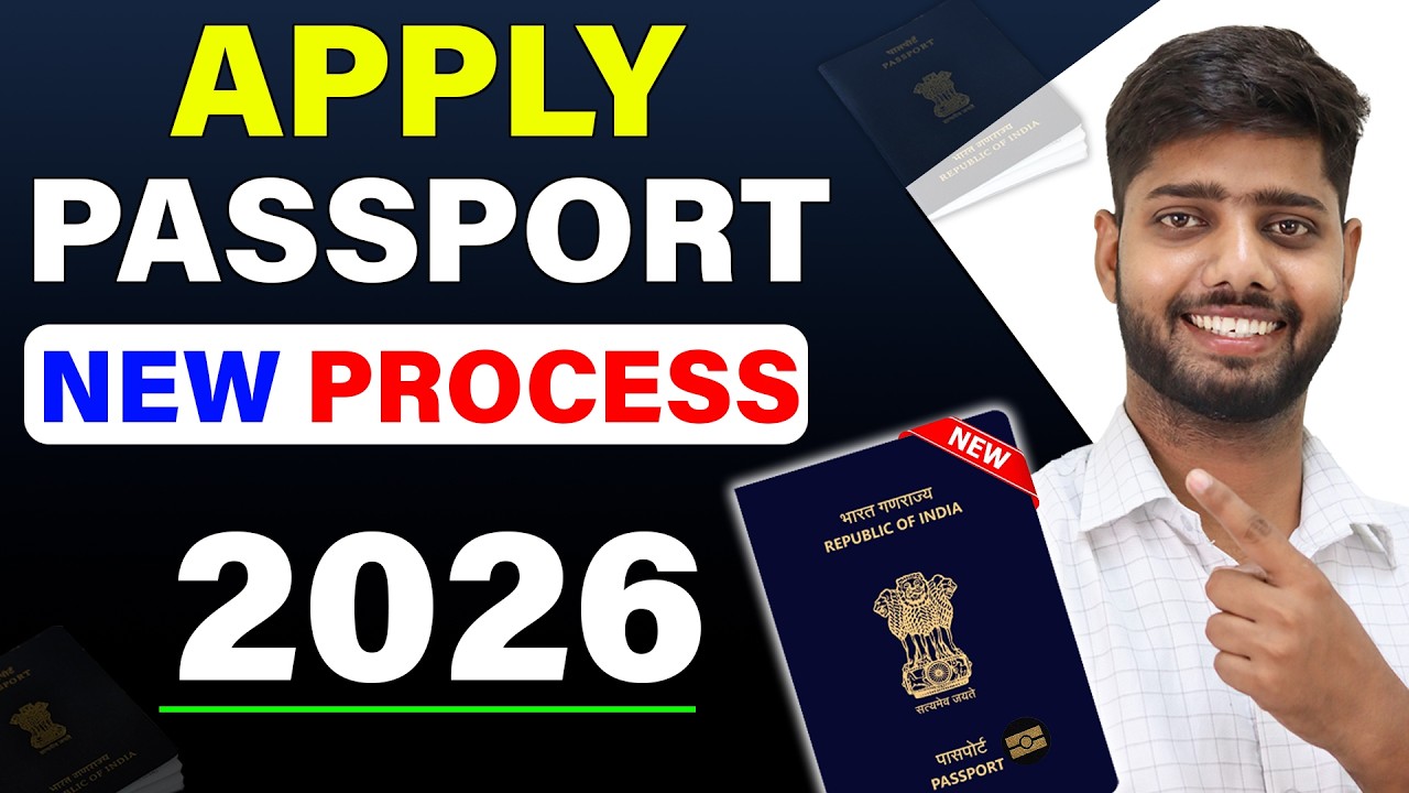 Passport Apply Online 2026 | How to apply for Passport online | Passport Kaise banaye