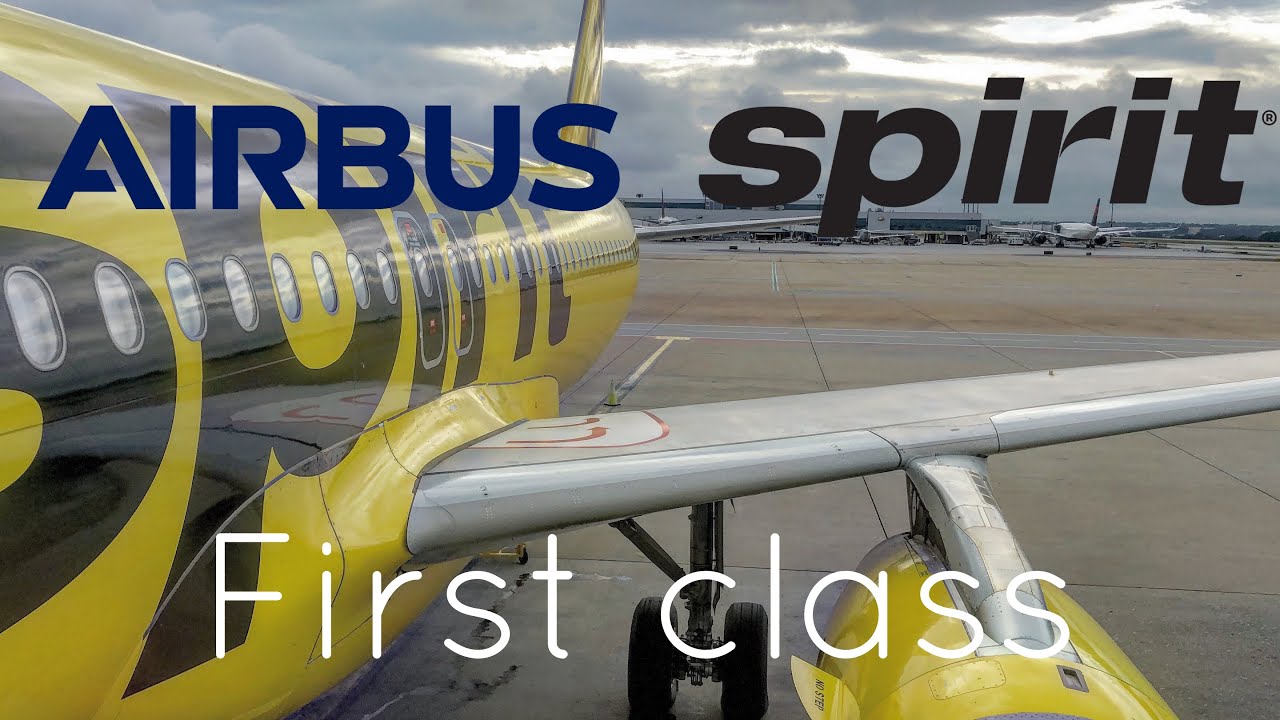 TRIP REPORT | Spirit Airlines - A320 - Atlanta (ATL) To Orlando (MCO) | First Class