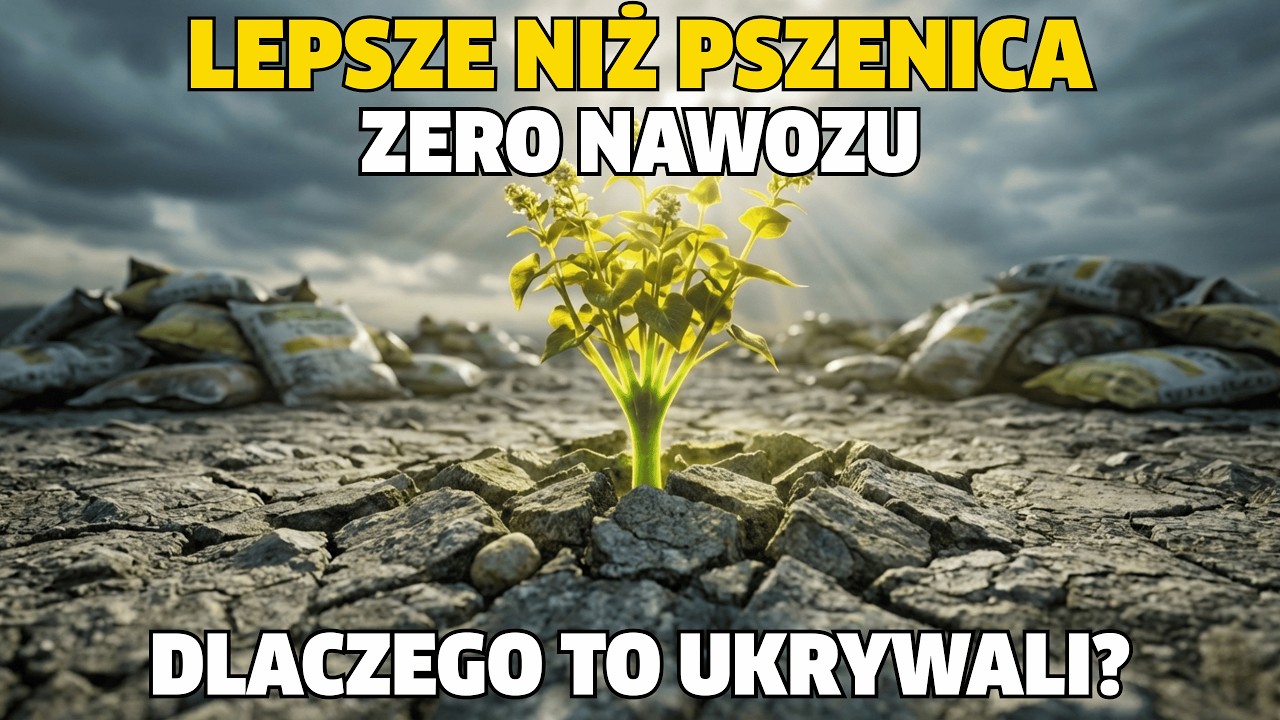 Lepsza niż pszenica. „70-dniowy chleb”, który nie potrzebuje nawozu.