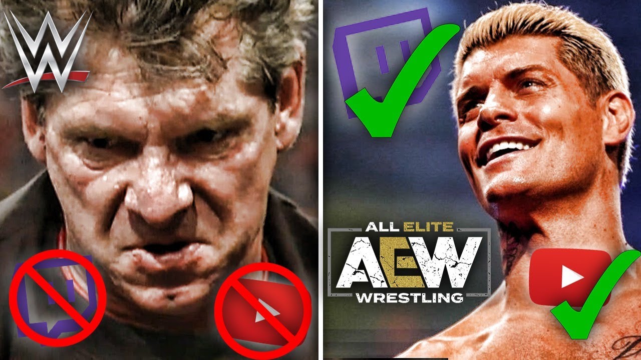 5 cosas PROHIBIDAS en WWE pero PERMITIDAS en AEW