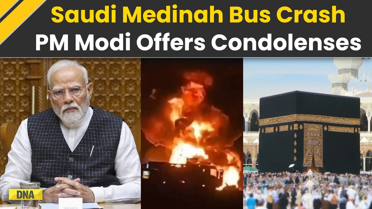 Saudi Arabia Bus Accident: PM Modi Condoles Medinah Tragedy; Assures Full Support To Victims' Kin