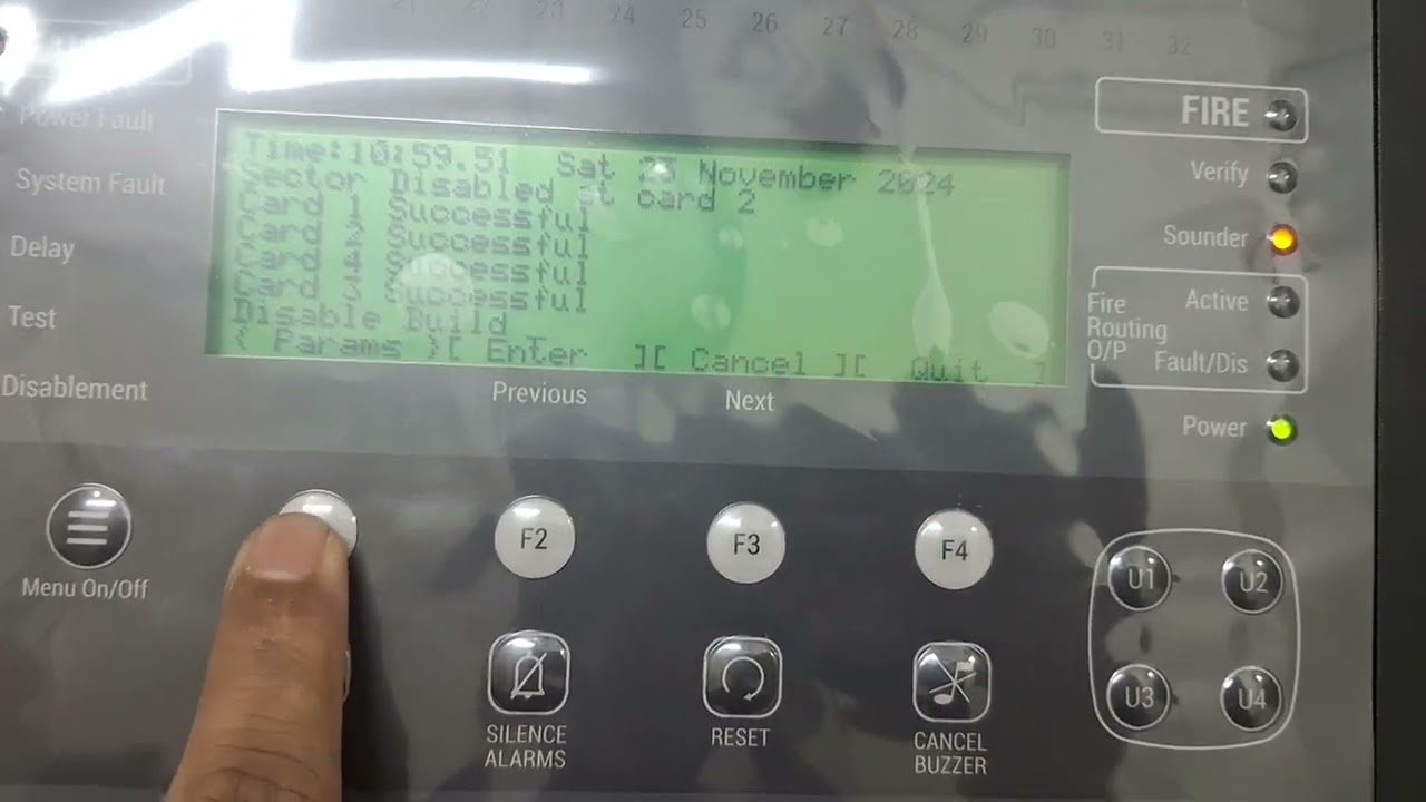 How To Disable Soundets & All Outputs On Gent Vigilon Panel