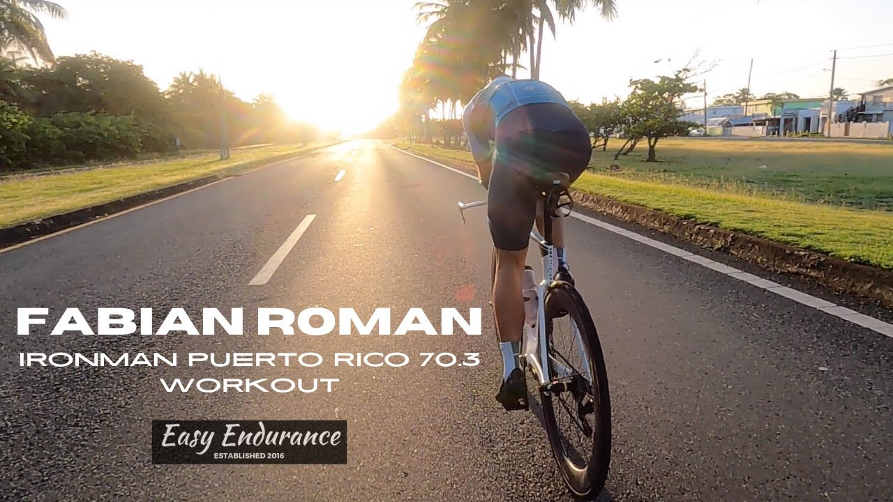 Fabian Román Elite Triathlon Workout - 2022 IRONMAN PUERTO RICO 70.3