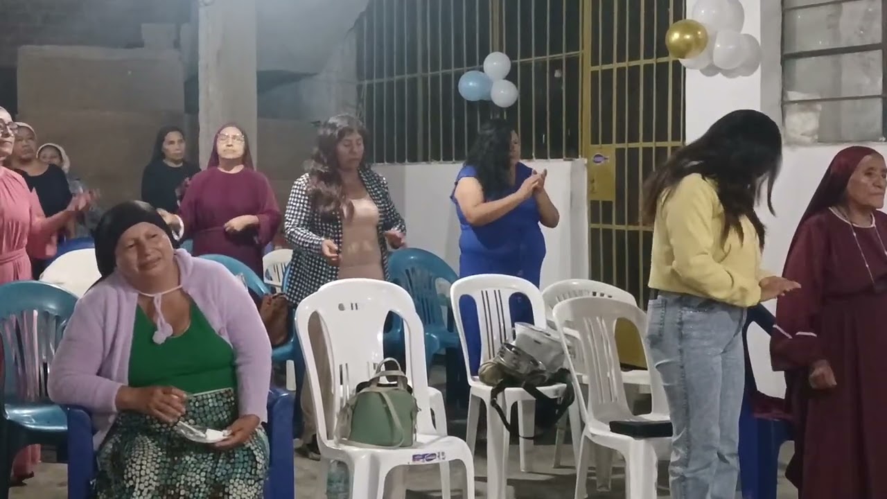 4pte de santa vigilia por el aniversario de la casa de oración RENACER DE POSTRER DAVID 🎸🎹 AEMINPU 