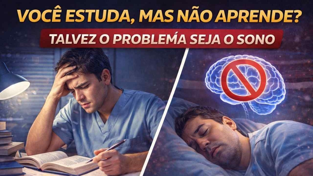 Você Estuda, Mas Não Aprende? Talvez o Problema Seja o Sono
