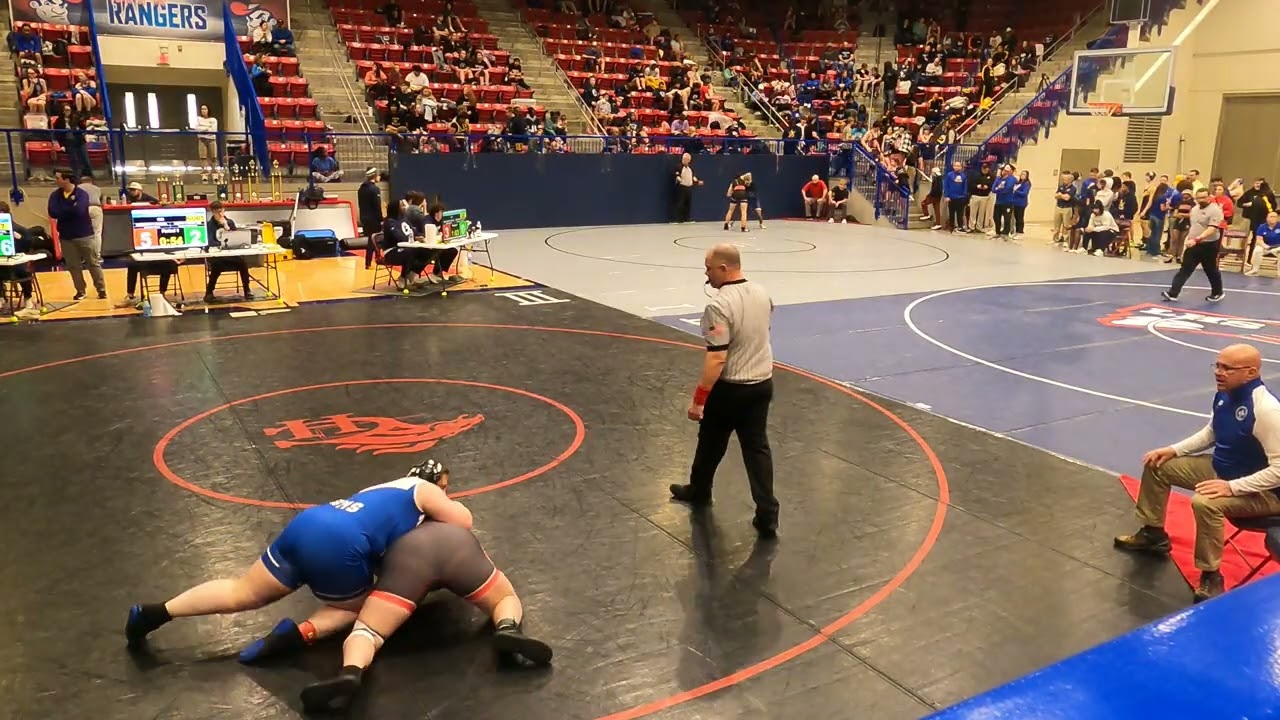 235lbs Girls North State Wrestling- Ashley Vs South Ponotoc