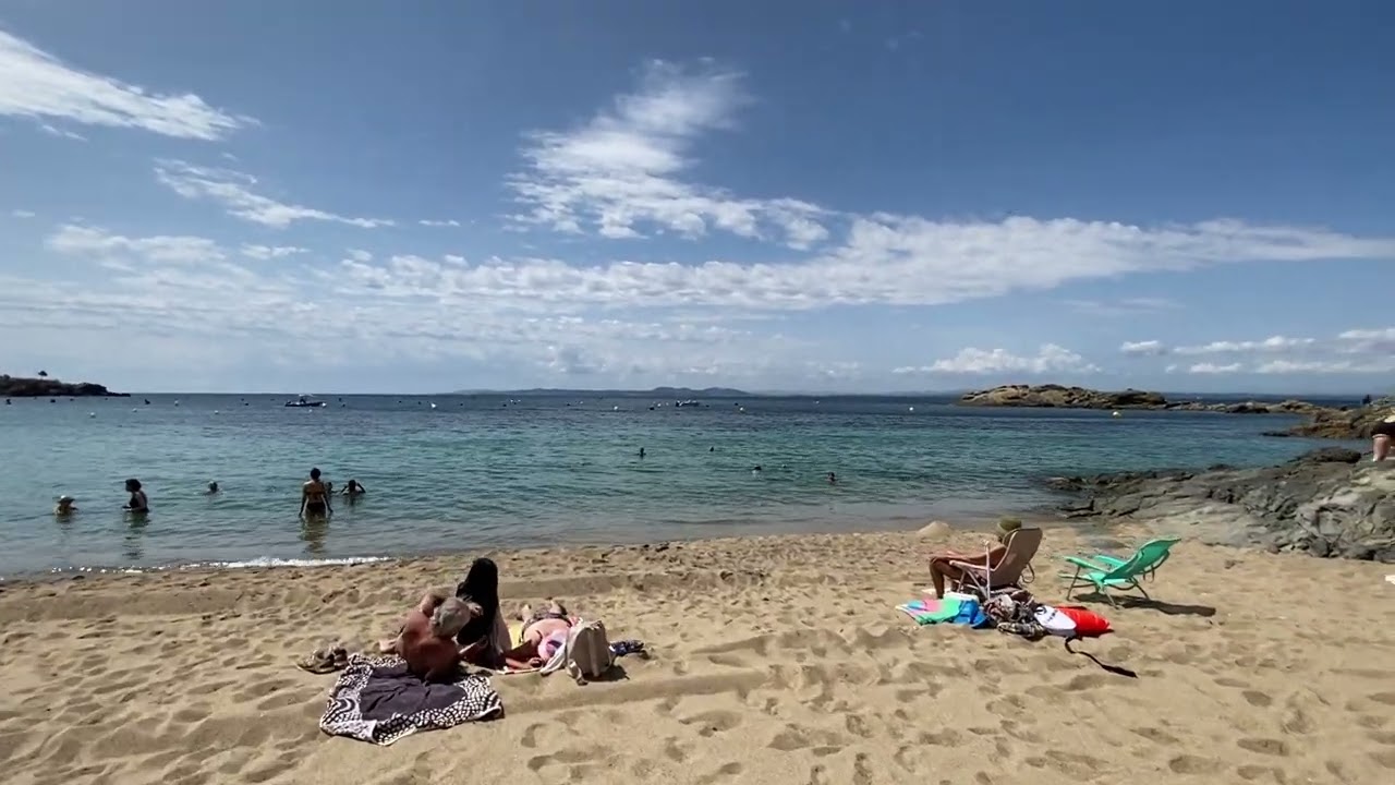 Playa Almadrava o Platja de Canyelles Grosses • Roses • Alt Empordà • Costa Brava • Juliol 2023