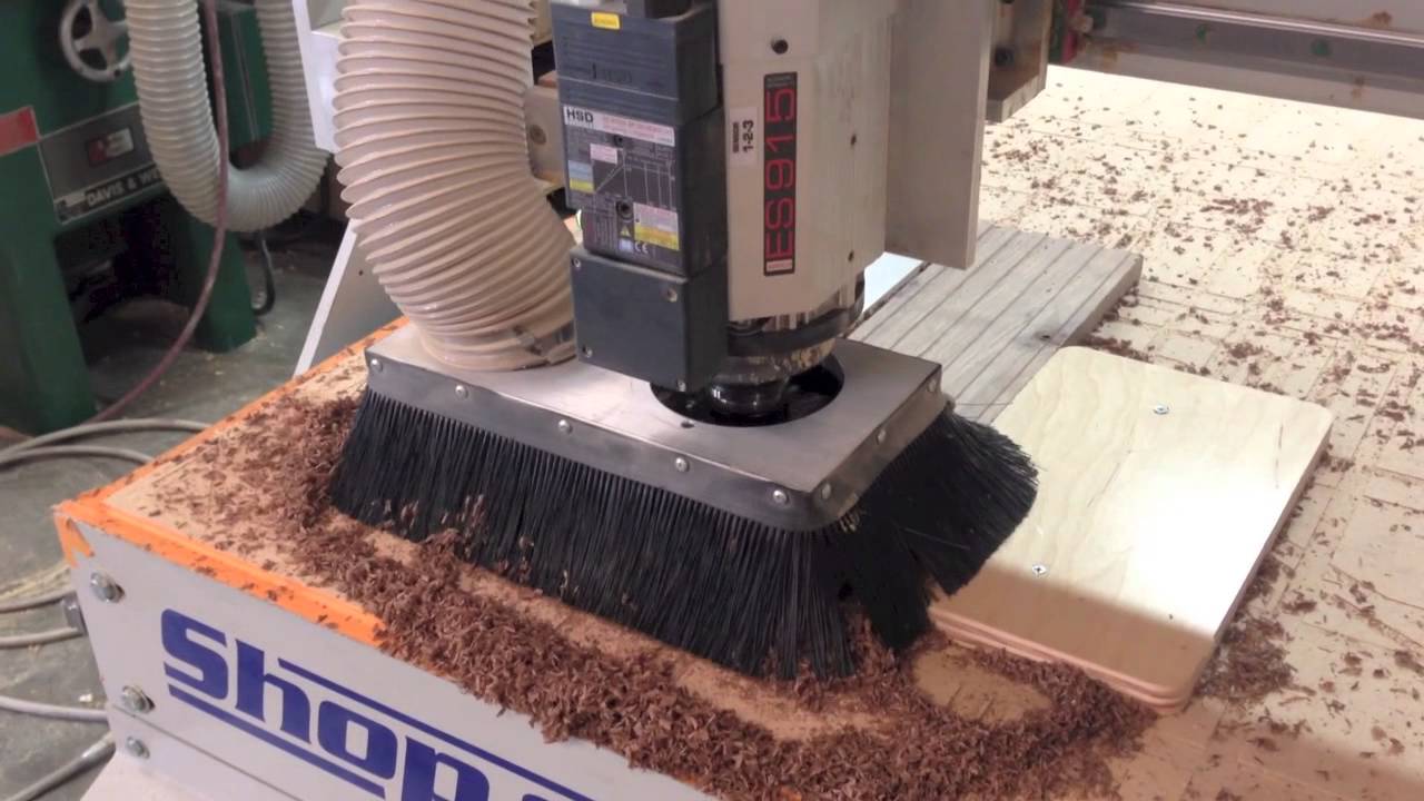 Just a few minutes on the CNC