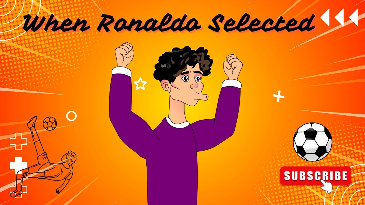 Cristiano Ronaldo's First Selection For Sporting Club | Soccer Animation