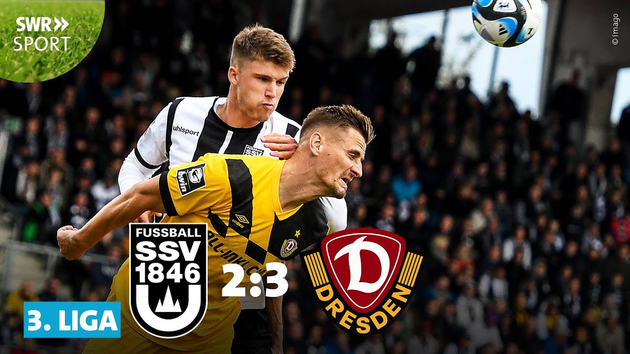 3. Liga: Spektakel im Topspiel zwischen Ulm und Dynamo Dresden | SWR Sport