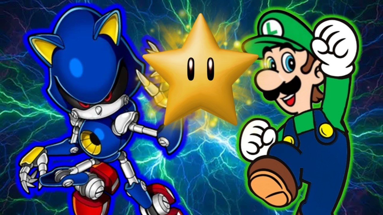 Metal Sonic vs Luigi | Power Star Inconvenience