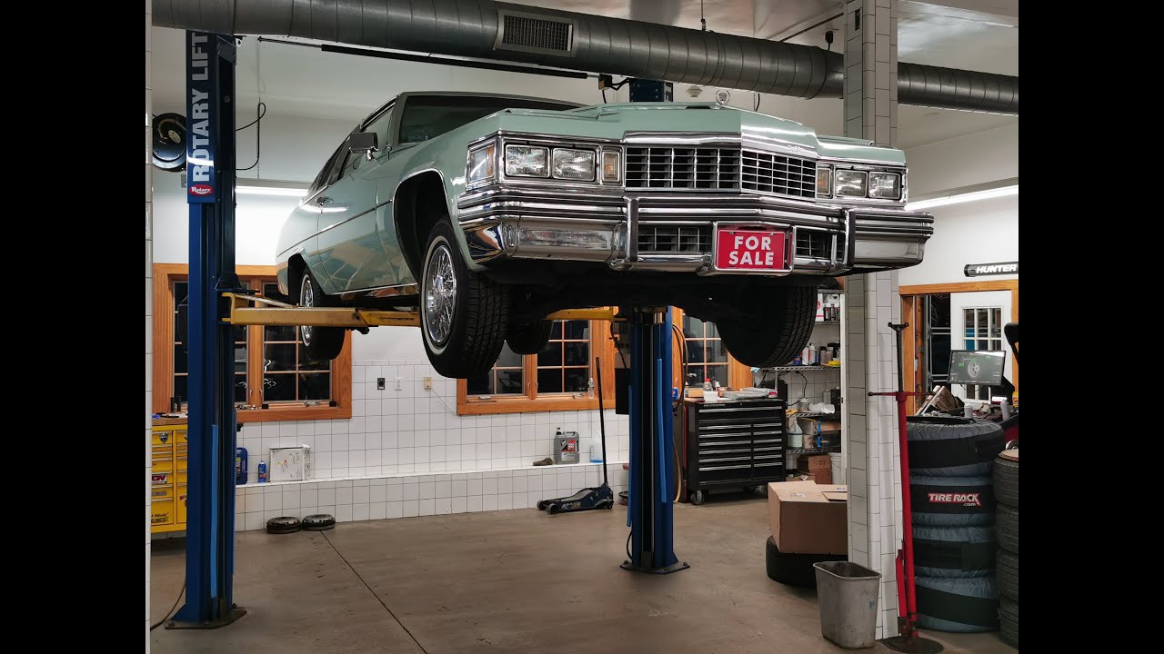 1977 Cadillac Coupe DeVille Chassis Inspection