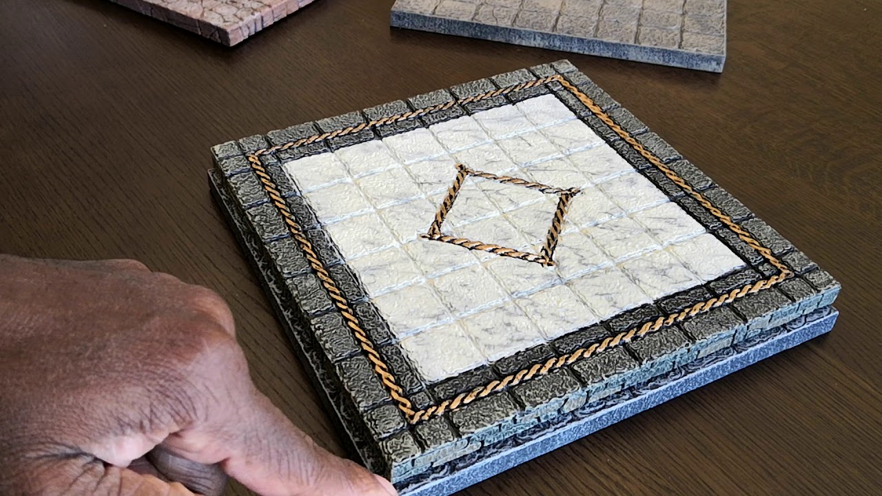 Dwarven Forge 8x8 floor comparison