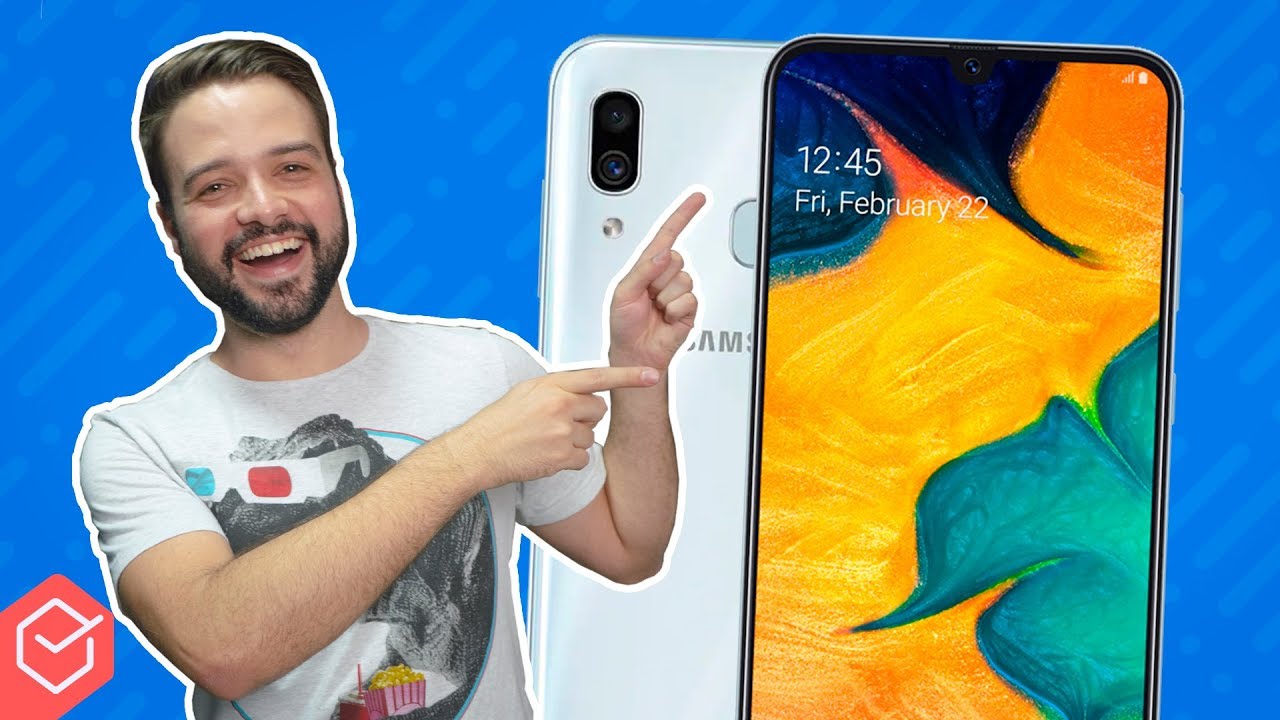 SAMSUNG GALAXY A30 é o que A MAIORIA PRECISA? | Unboxing e primeiras impressões