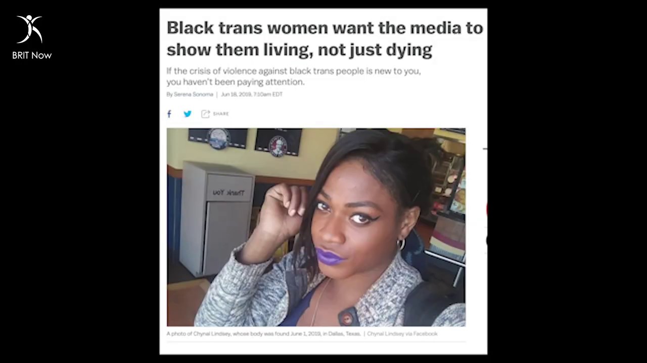 Black Trans Lives Matter by BRIT Student Adrian Zeqja
