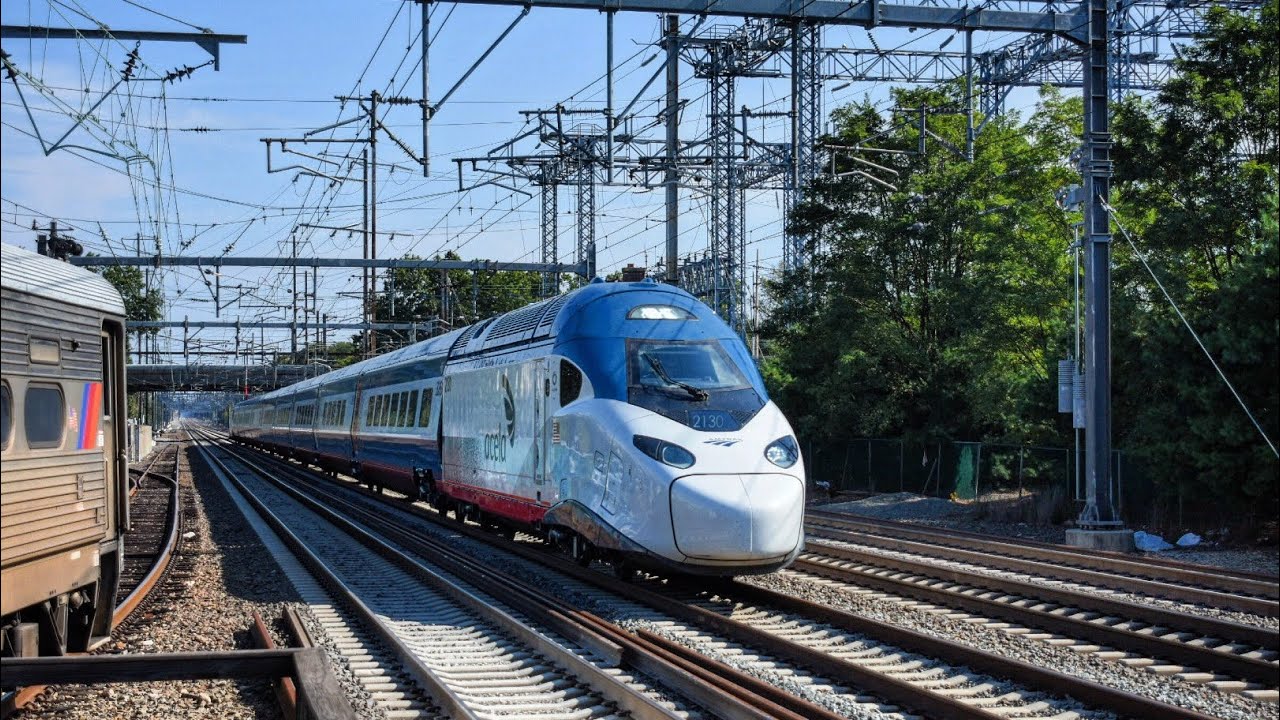 Insane Day at Princeton Junction!! Featuring Next Gen Acela’s going 165MPH, 642, Amtrak 145 & more!!